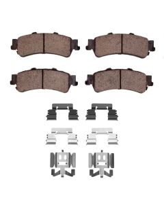 DFC 99-11 Cadillac DeVille Rear Ultimate Duty Performance Brake Pads and Hardware Kit - 1400-0792-01
