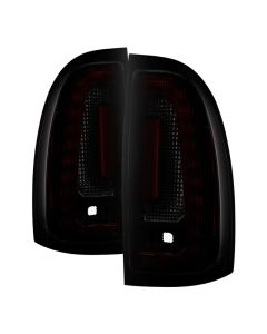 Spyder 05-15 Toyota Tacoma LED Tail Lights (Not Compatible w/OEM LEDS) - Smoke ALT-YD-TT05V2-LB-BSM - 5085474