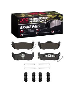 DFC 04-15 Infiniti QX56 Rear Ultimate Duty Performance Brake Pads and Hardware Kit - 1400-1041-01
