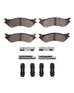 DFC 97-04 Dodge B1500 Front Ultimate Duty Performance Brake Pads and Hardware Kit - 1400-0702-01