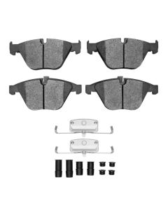 DFC 02-10 BMW 745Li Front 5000 Advanced Low Metallic Brake Pads and Hardware Kit - 1552-0918-01