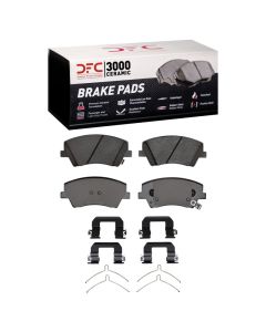 DFC 17-22 Hyundai Elantra Front 5000 Advanced Ceramic Brake Pads and Hardware Kit - 1551-1912-01