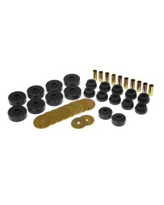Prothane 84-88 Toyota 4Runner Body Mount Kit - Black- PROT-18-102-BL