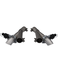 2012-2022 Jeep Grand Cherokee SRT, Trackhawk, Dodge Durango SRT QTP Aggressor Cutout Pipes - 527112
