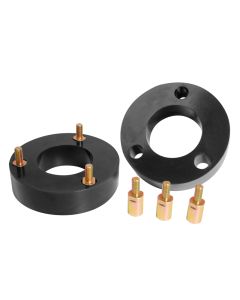 Prothane 09+ Ford F150 Front Coil Spring 2in Lift Spacer - Black - 6-1713-BL