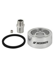 Silver Oil Filter Spacer | Mishimoto M22 x 1.5 Thread