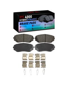 DFC 07-25 Ford Edge Front 4000 HybriDynamic Brake Pads and Hardware Kit - 4000-1258-01