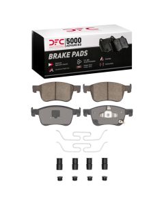 DFC 18-25 Acura Integra Front 5000 Advanced Ceramic Brake Pads and Hardware Kit - 1551-2115-01