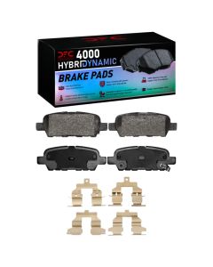 DFC 02-25 Nissan Altima Rear 4000 HybriDynamic Brake Pads and Hardware Kit - 4000-0905-01
