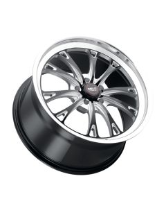 Weld S157 20X10.5 Belmont Drag 5X127 ET38 BS7.25 Gloss Black MIL Dia 71.5 - S15700575P38
