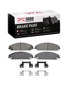DFC 05-23 Chrysler 300 Front 5000 Advanced Semi Metallic Brake Pads and Hardware Kit - 1552-1058-02