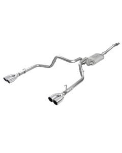 aFe Vulcan Series 3in-2-1/2in 304 SS Cat-Back 2019 GM Silverado 1500 V8-5.3L w/ Polished Tips - 49-34104-P