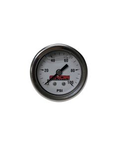 Snow 0-100PSI Fuel Pressure Gauge (1/8in NPT) - SNF-20010