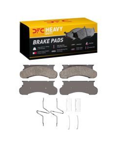 DFC 75-94 Ford F-350 4WD (Excl Super Duty) Front Heavy Duty Pads and Hardware Kit - 1214-0450-02