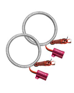 Oracle Jaguar XK8 10-12 LED Waterproof Fog Halo Kit - White - 1263-001