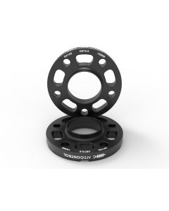 aFe CONTROL Billet Aluminum Wheel Spacers 5x120 CB72.6 18mm - BMW - 610-502003-B