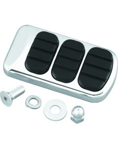 Chrome Brake Pedal Pad - Kuryakyn ISO 8027
