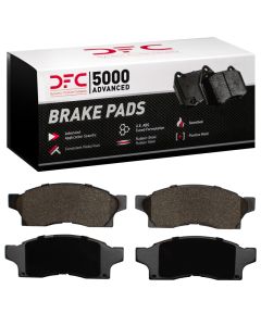 DFC 91-91 Toyota MR2 Front 5000 Advanced Semi Metallic Brake Pads - 1551-0489-00