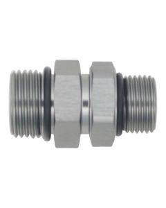 DeatschWerks 8AN ORB Male to 10AN ORB Male Swivel Adapter - Anodized DW Titanium - 6-02-0425