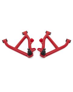 BMR 82-92 GM F-Body A-Arms Lower DOM Non-Adj Delrin Bushings Coilover - Red - AAL333R