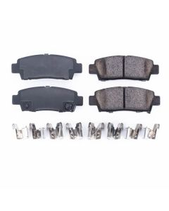 Power Stop 95-99 Toyota Avalon Rear Z17 Evolution Ceramic Brake Pads w/Hardware - 17-672