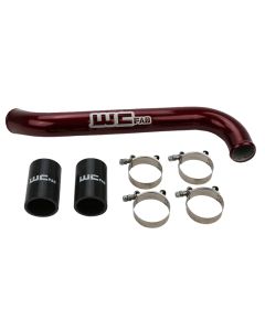 Wehrli 17-19 Chevrolet 6.6L L5P Duramax Upper Coolant Pipe - WCFab Red - WCF100742-RED