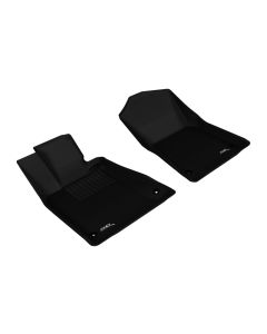 3D MAXpider 2013-2020 Lexus GS/GS Hybrid Kagu 1st Row Floormat - Black - L1LX02511509