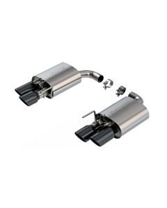 Borla 2024 Ford Mustang GT 5.0L V8 w/ Active Exhaust S-Type Axle-Back Exhaust System - Black Chrome - 11985BC