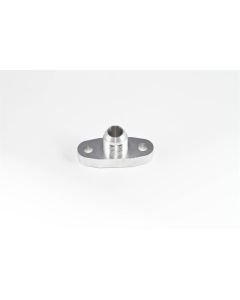 Torque Solution Billet Oil Drain Flange w/ Integrated -10 Flare: Universal T3/T4 & PTE Turbos - TS-UNI-009