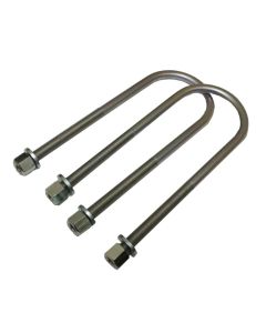 MaxTrac Rear U-Bolts for 2in/3in Lift Blocks - 10.50in x 3.310in x 9/16in - Set of 4 - 910203