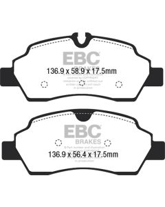EBC 2015+ Ford Transit 150 SRW Yellowstuff Rear Brake Pads - DP42222R