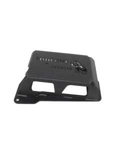 Fishbone Offroad 12-17 Jeep Wrangler JK Steel EVAP Canister Skid Plates - Black Textured Powdercoat - FB23064