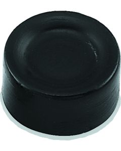 Black Button Caps for Harley 72-81 Models - 10 Pack