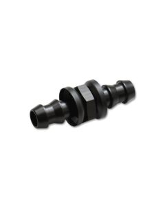 Anodized Black -12AN Barbed Union Fitting VIBR-11244
