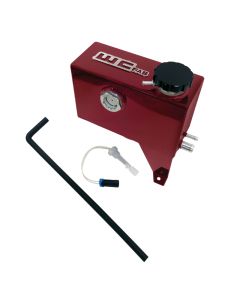 Wehrli 11-16 Chevrolet 6.6L LML Duramax OEM Placement Coolant Tank Kit - WCFab Red - WCF100647-RED