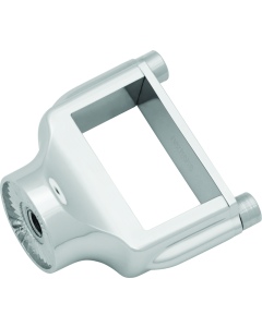 Kuryakyn Side Mount License Plate Holder Clamp 86-23 XL Models Chrome - 3186