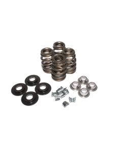 COMP Cams Valve Spring Kit for 1984-2004 Harley Davidson FLHTC Electra Glide Classic, Chrome Silicon Steel, Dual Springs, .450" Lift Capacity - 9708-KIT