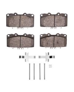 DFC 89-96 Nissan 300ZX Front 4000 HybriDynamic Brake Pads and Hardware Kit - 4000-0647-01