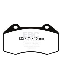 EBC 07-08 Chevrolet Cobalt 2.0 Supercharged (SS) Greenstuff Front Brake Pads - DP21539