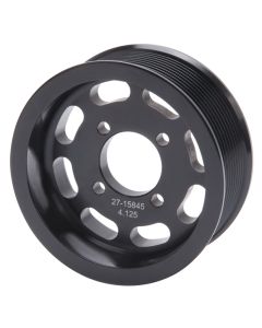 Edelbrock Pulley Supercharger Enforcer 10 Rib 4 125In Black - 15845