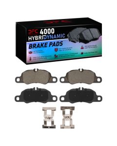 DFC 09-23 Porsche 718 Boxster Front 4000 HybriDynamic Brake Pads and Hardware Kit - 4000-1389-01