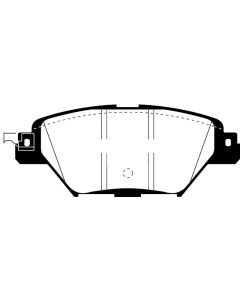 EBC 2016+ Mazda CX-9 2.5L Turbo Redstuff Rear Brake Pads - DP33083C