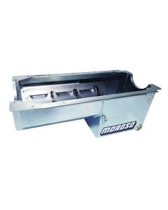 Moroso Dart/Rocket Small Block (May Require Cross Member Mod) Wet Sump 7qt 8.25in Steel Oil Pan - 21019