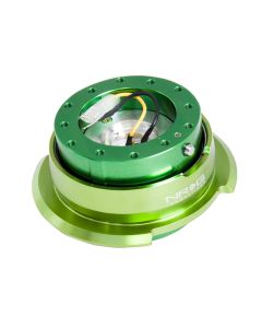 NRG Quick Release Kit Gen 2.8 - Green Body / Titanium Chrome Ring - SRK-280GN