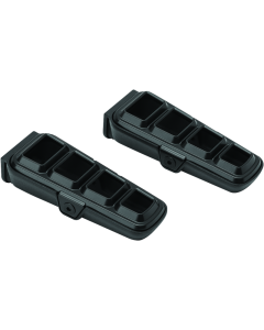 Kuryakyn Dillinger Black Pegs - No Adapter Needed