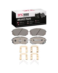 DFC 10-17 Hyundai Tucson Front 5000 Advanced Ceramic Brake Pads and Hardware Kit - 1551-1295-02