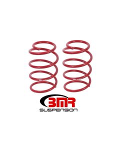 BMR 05-14 S197 Mustang GT Front Performance Version Lowering Springs - Red - SP011R