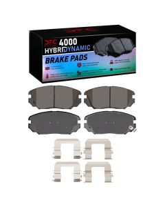 DFC 05-11 Hyundai Azera Front 4000 HybriDynamic Brake Pads and Hardware Kit - 4000-1125-01