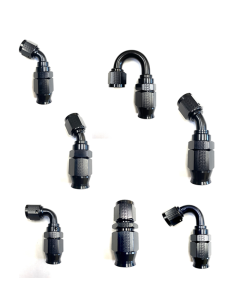 Fragola -6AN Race-Rite Reusable PTFE Hose End 150 Degree - 2515006