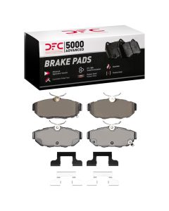DFC 05-14 Ford Mustang Rear 5000 Advanced Ceramic Brake Pads and Hardware Kit - 1551-1465-01